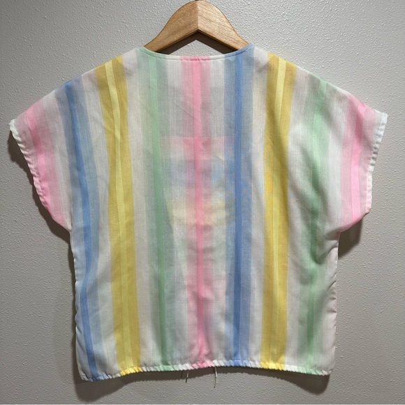 Thermo Jac Vintage Rainbow Top - Picture 7 of 7